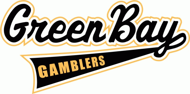 green bay gamblers 2008-pres wordmark logo iron on transfers for T-shirts